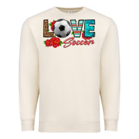 Sandshell love soccer Premium Sweatshirt - HRA Design Shop