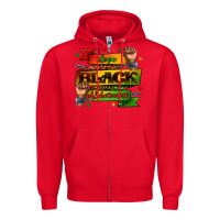 Red dope black phlebotomist juneteenth Zipper Hoodie - texasbilliewilder