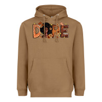 Toasted Coconut dope melanin Heavyweight Hoodie - Zillion Design Studio