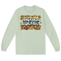 Matcha let me tell you about jesus Long Sleeve Tee - BarkalooDesign