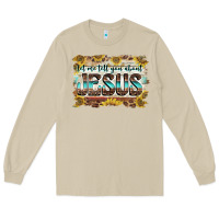Mushroom let me tell you about jesus Long Sleeve Tee - BarkalooDesign