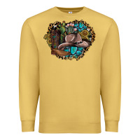 Antique Gold western design Premium Sweatshirt - SublimationCraftShop