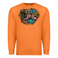 Carrot western design Premium Sweatshirt - SublimationCraftShop