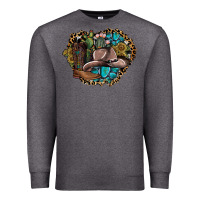 Charcoal Heather western design Premium Sweatshirt - SublimationCraftShop