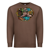 Chestnut western design Premium Sweatshirt - SublimationCraftShop