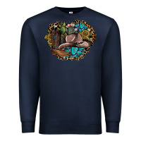 Navy western design Premium Sweatshirt - SublimationCraftShop