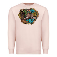 Pale Pink western design Premium Sweatshirt - SublimationCraftShop