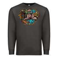 Smoke western design Premium Sweatshirt - SublimationCraftShop