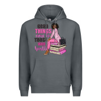 Rock good things come to those who hustle Premium Hoodie - NancyCooperArtShop