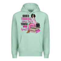 Seafoam good things come to those who hustle Premium Hoodie - NancyCooperArtShop