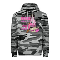 Slate Camo good things come to those who hustle Premium Hoodie - NancyCooperArtShop