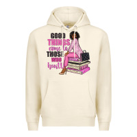 Tofu good things come to those who hustle Premium Hoodie - NancyCooperArtShop