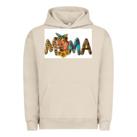 Pigment French Oak Western Cow Red Angus Mama Urban Hoodie - LillyAllenDesigns