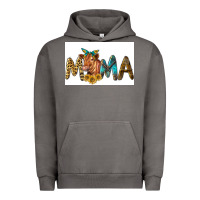 Pigment Tornado Western Cow Red Angus Mama Urban Hoodie - LillyAllenDesigns