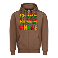 Chestnut dope black uncle with stars Zipper Hoodie - texasbilliewilder