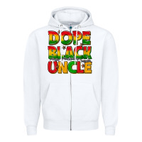 White dope black uncle with stars Zipper Hoodie - texasbilliewilder