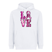 White cancer love Heavyweight Hoodie - RanaPortraitStore