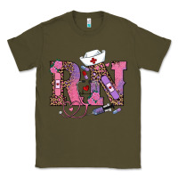Army Green valentines day rn registered nurse Classic Tee - RanaPortraitStore