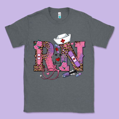 Valentines Day Rn Registered Nurse Classic Tee Designed By Ranaportraitstore