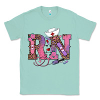 Seafoam valentines day rn registered nurse Classic Tee - RanaPortraitStore