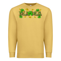 Antique Gold St. Patricks Day mama Premium Sweatshirt - Neo Western