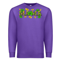 Purple St. Patricks Day mama Premium Sweatshirt - Neo Western