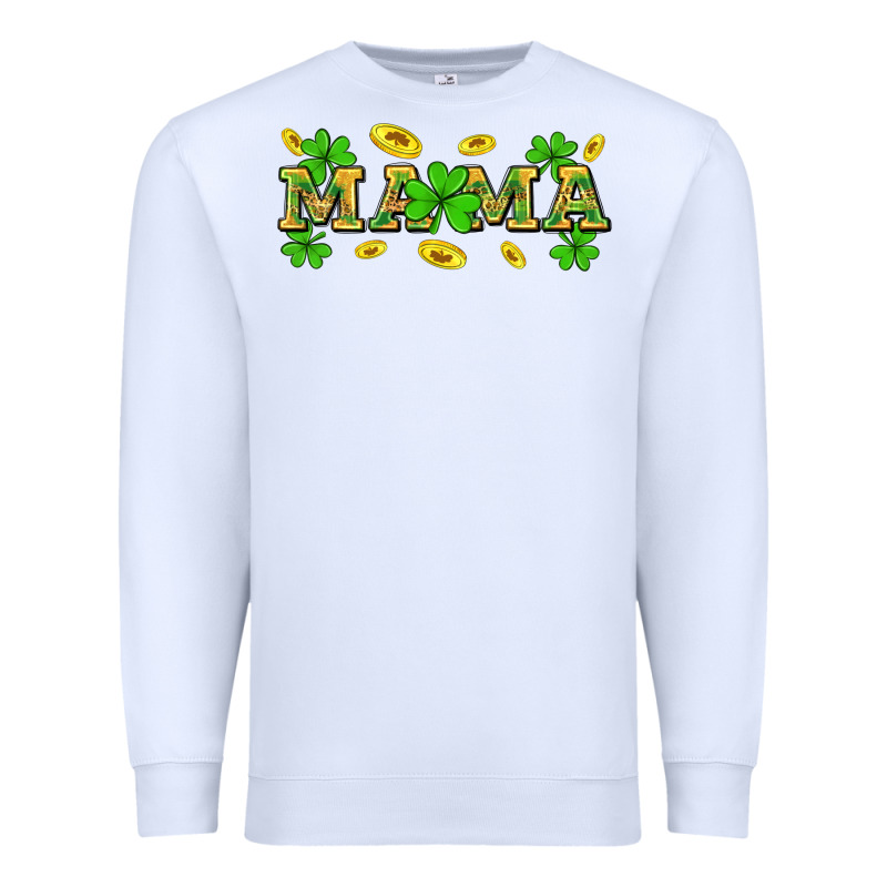 St. Patricks Day Mama Premium Sweatshirt by Neo Western | Teevron