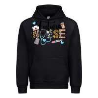 Black Western Future Nurse Urban Hoodie - LillyAllenDesigns