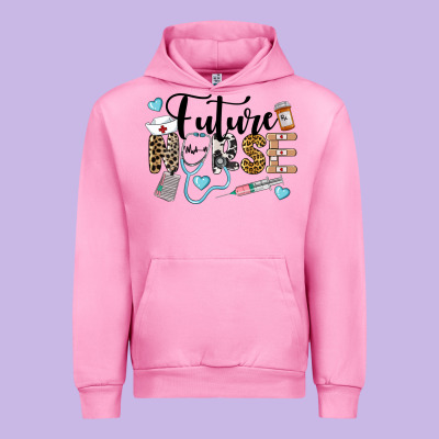 Western Future Nurse Urban Hoodie Designed By Lillyallendesigns