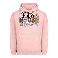Pigment Salmon Western Future Nurse Urban Hoodie - LillyAllenDesigns