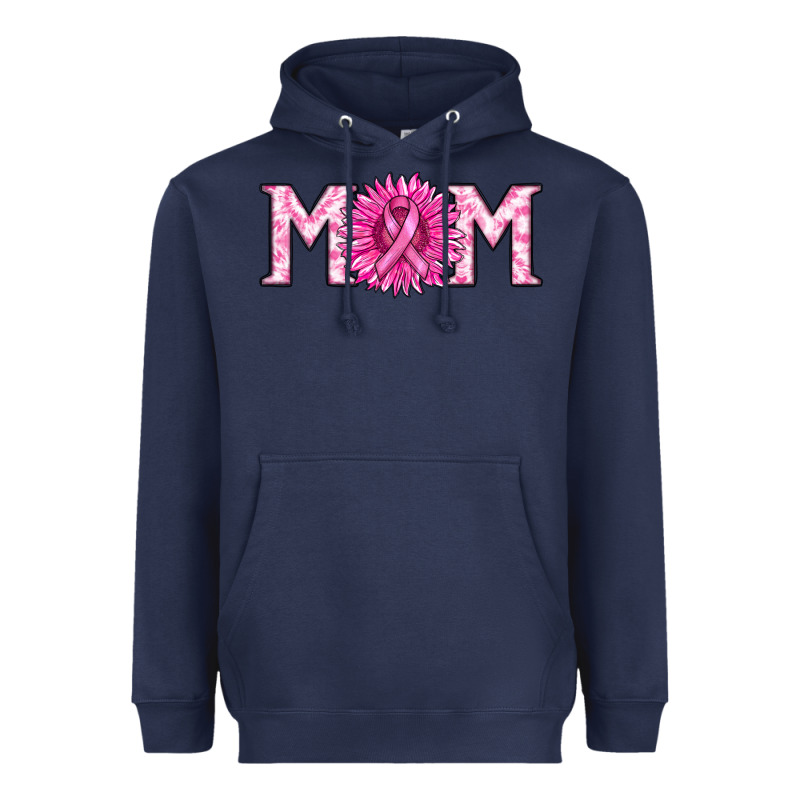 Breast Cancer Mom Heavyweight Hoodie by RanaPortraitStore | Teevron