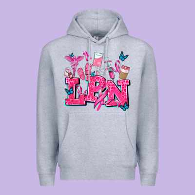 Lpn Cancer  Nurse With Premium Hoodie Designed By Adodesignshop