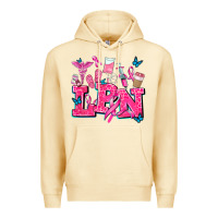 Pina Colada lpn cancer  nurse with Premium Hoodie - AdoDesignShop