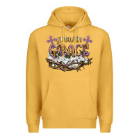 Mustard grow in grace Premium Hoodie - NancyCooperArtShop