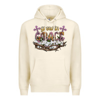 Tofu grow in grace Premium Hoodie - NancyCooperArtShop
