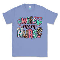Colony Blue wife mom nurse Classic Tee - RanaPortraitStore