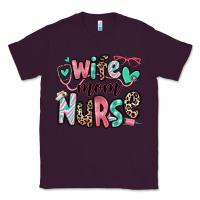 Plum wife mom nurse Classic Tee - RanaPortraitStore