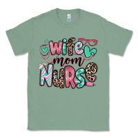Sage wife mom nurse Classic Tee - RanaPortraitStore