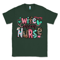 Sports Green wife mom nurse Classic Tee - RanaPortraitStore