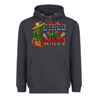 Smoke cinco de mayo cactus Heavyweight Hoodie - Zillion Design Studio