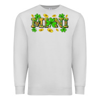 Dove Grey St. Patricks Day mini Premium Sweatshirt - Neo Western