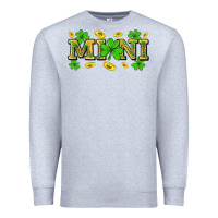 Heather Grey St. Patricks Day mini Premium Sweatshirt - Neo Western