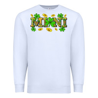 White St. Patricks Day mini Premium Sweatshirt - Neo Western