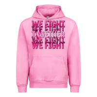 Fuchsia Pink together we fight cancer Urban Hoodie - NancyCooperArtShop