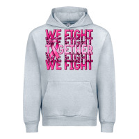 Heather Grey together we fight cancer Urban Hoodie - NancyCooperArtShop