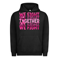 Pigment Black together we fight cancer Urban Hoodie - NancyCooperArtShop