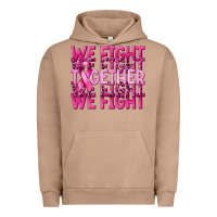 Pigment Burro together we fight cancer Urban Hoodie - NancyCooperArtShop