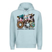 Blue Mist ocd obsessive cow disorder Premium Hoodie - Jasminsmagicworld