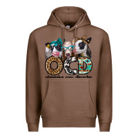 Chestnut ocd obsessive cow disorder Premium Hoodie - Jasminsmagicworld