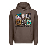 Coffee ocd obsessive cow disorder Premium Hoodie - Jasminsmagicworld